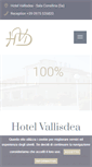 Mobile Screenshot of hotelvallisdea.it